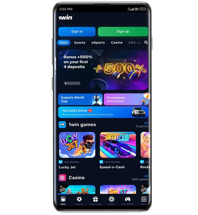 Download APK 1win for Android & iOS